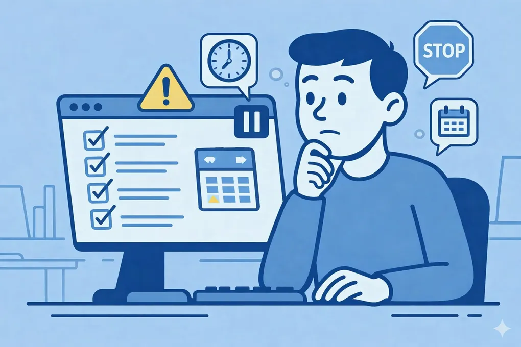 Laptop con el sitio web de ElPuas Digital Crafts abierto