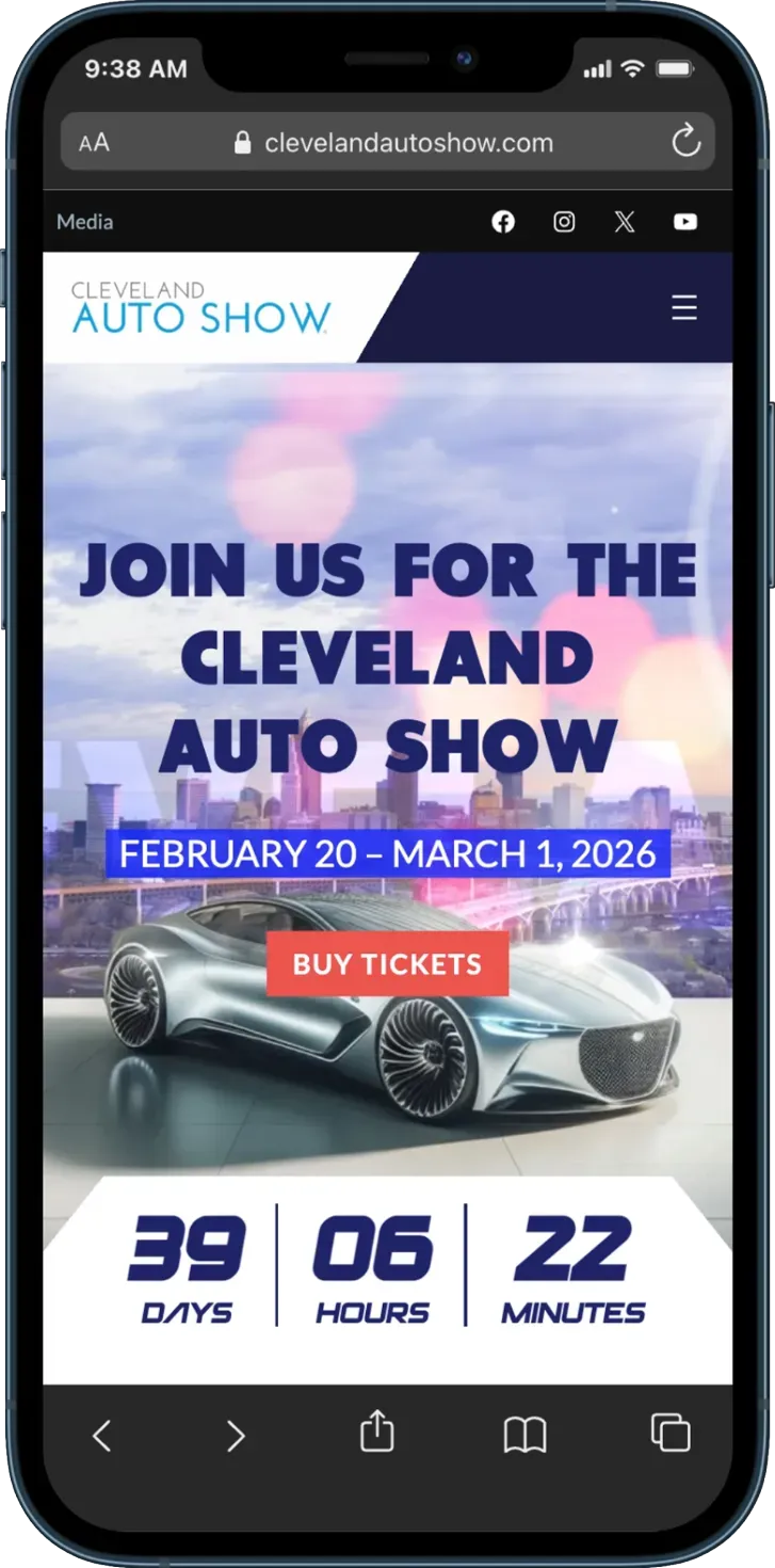 Cleveland Auto Show Mobile