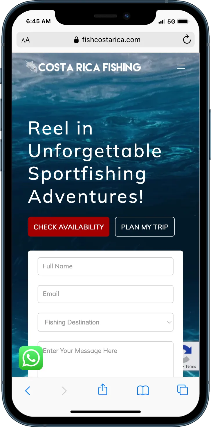 FishCostaRica Mobile