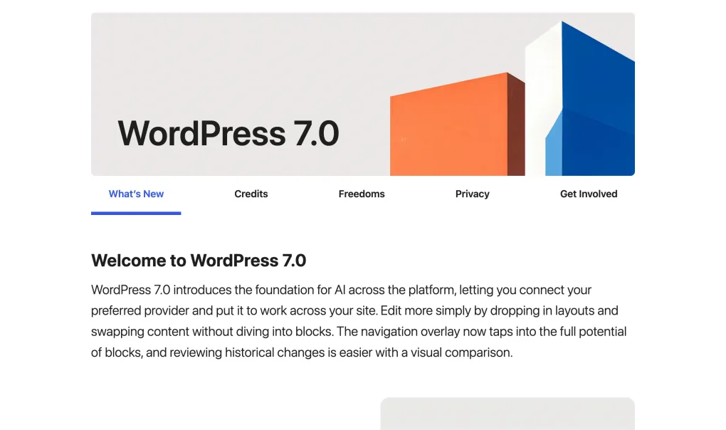 WordPress como plataforma operativa