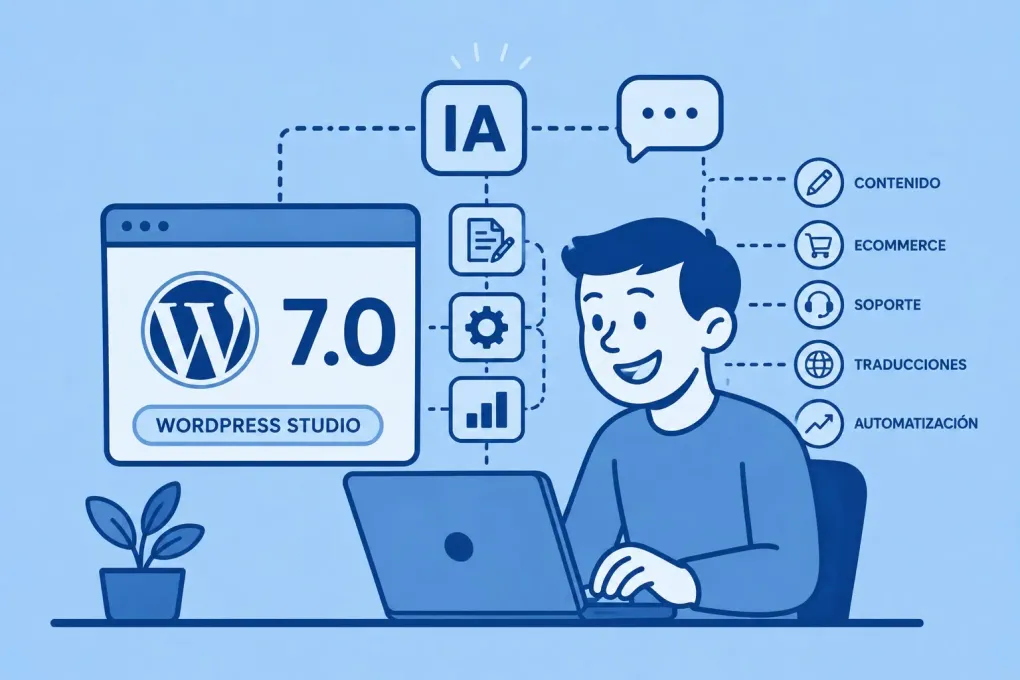 WordPress 7.0 + Studio: el inicio del WordPress AI-native
