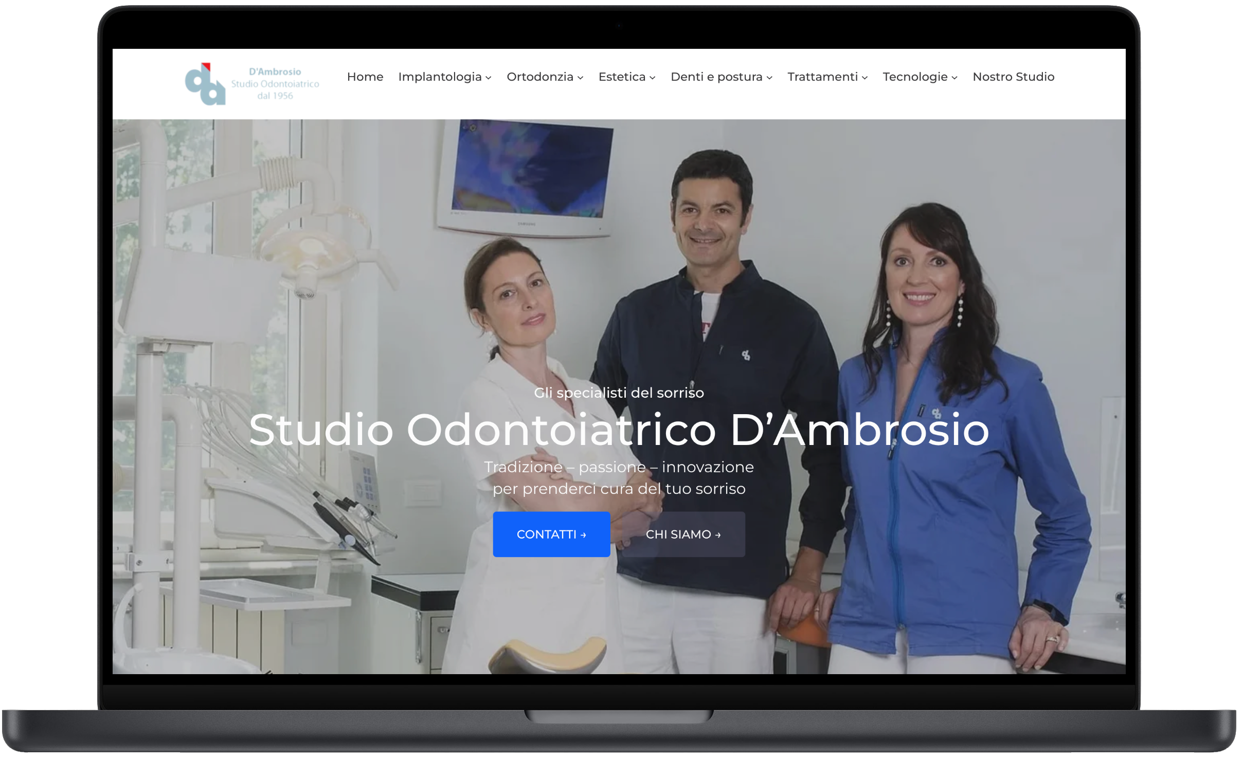 Dental Clinic Website Redesign